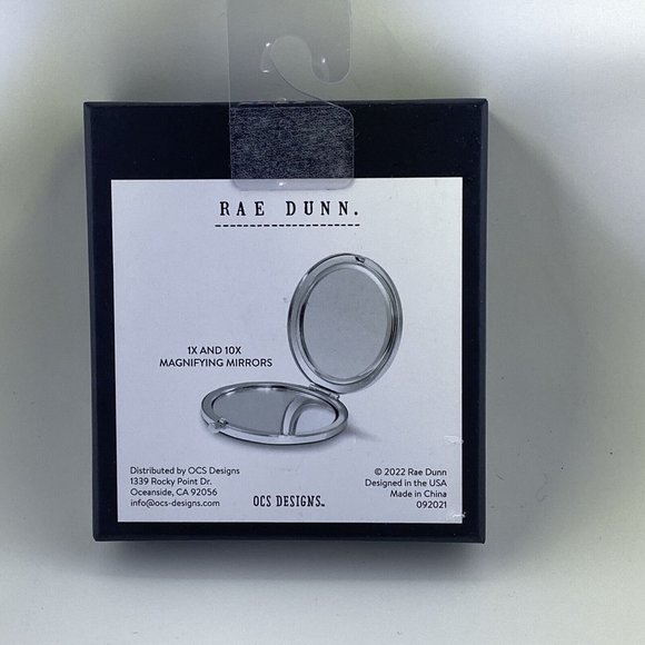 Rae Dunn New Lipstick Glam Compact Mirror - Picture 3 of 3